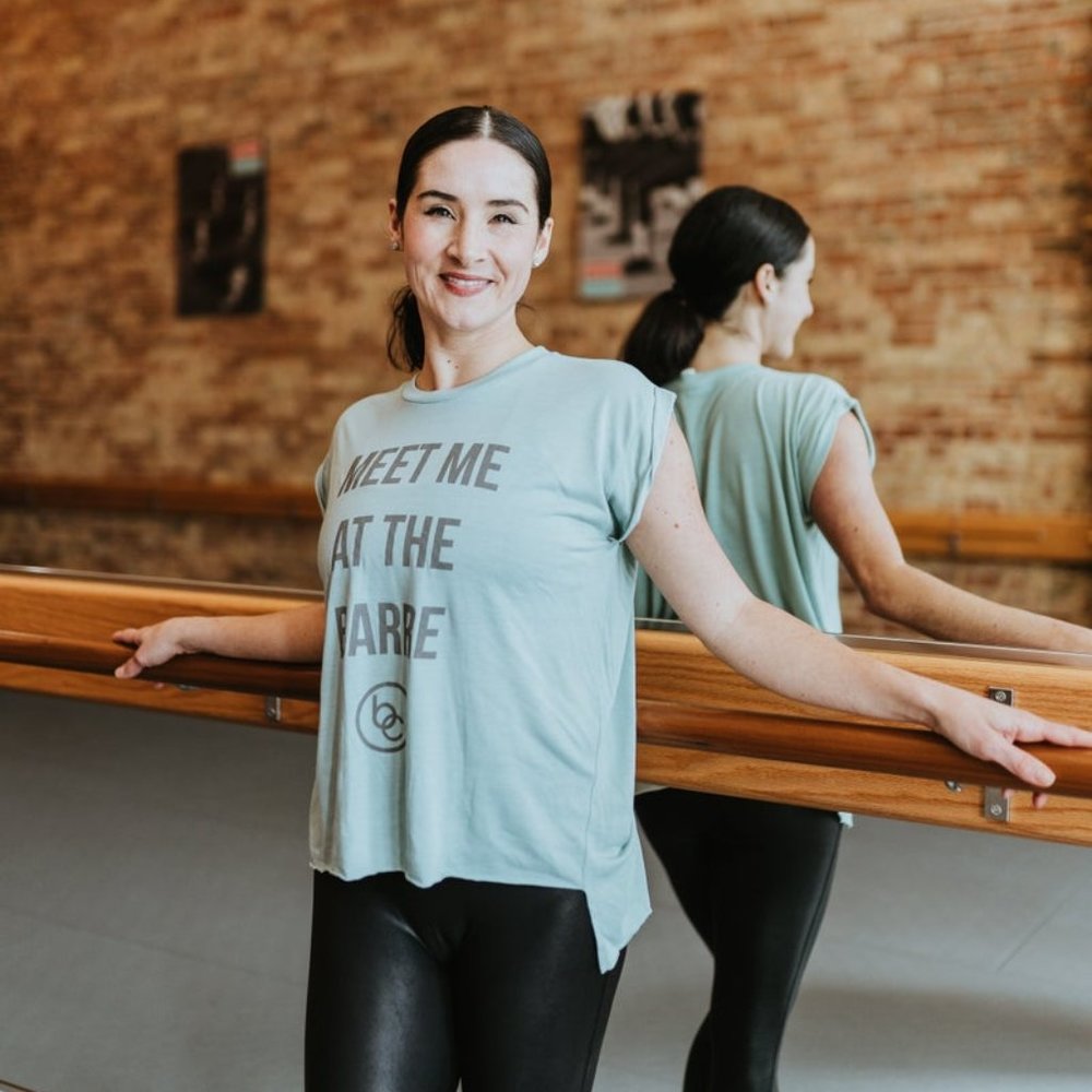 Meet Me At The Barre Flowy Tee